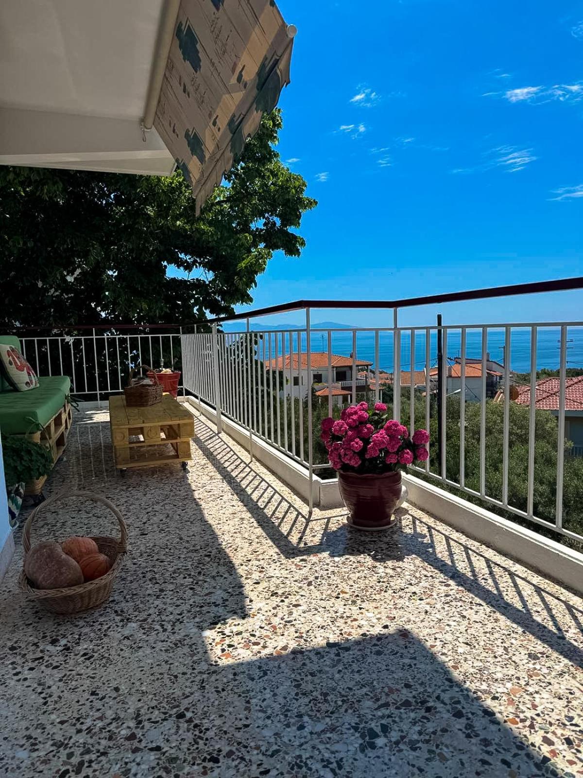Mimoza'S Sea View Apartment Palaiontsiflikion Exterior foto